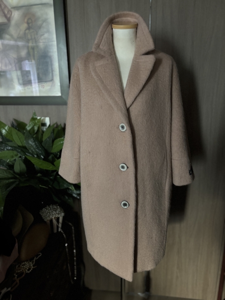 Christian Lacroix alpaca coat 
