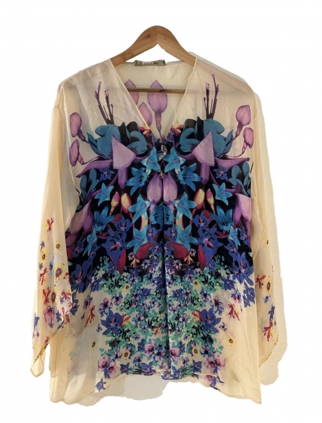 Roberto cavalli flower tunic