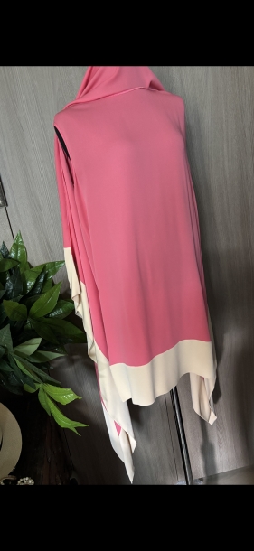 Christian Dior silk poncho 