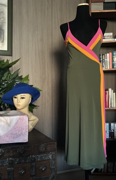 Isaac mizrahi wrap style dress