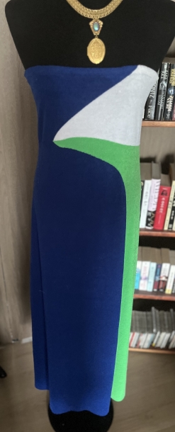 ‘80 Terry cloth maxi dress