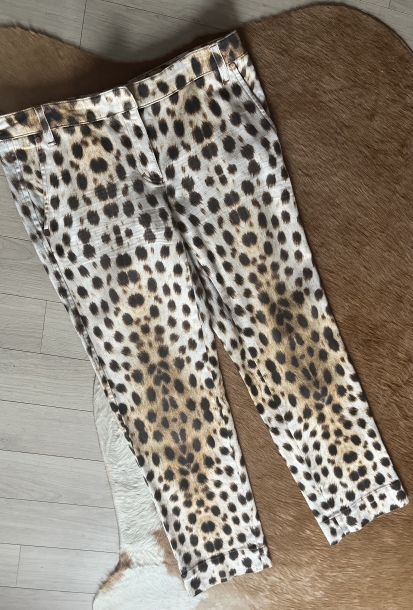 Cavalli leopard pants