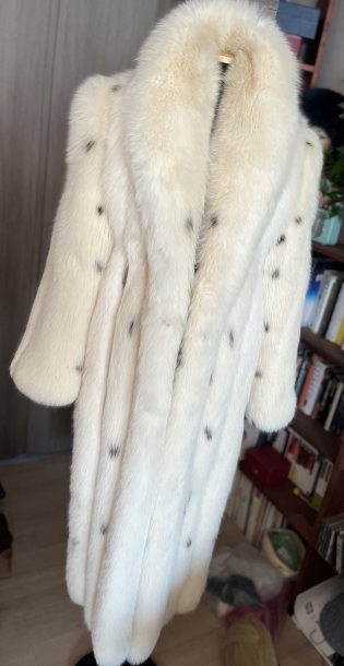 Chloe fox long coat