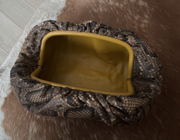 Botega veneta real snake bag 