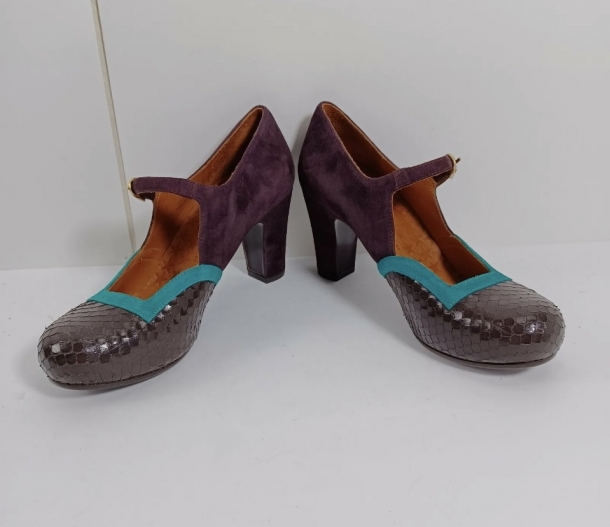 vintage crocdile shoes