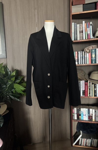 Celine black oversize jacket 