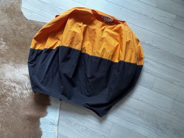 Marni balloon poncho 