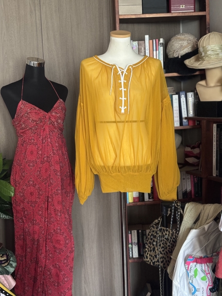 ‘90 Gautier’s yellow tunic