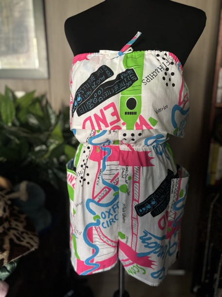 ‘80 American romper 