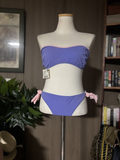 ‘90 Moschino bandeau bikini set 