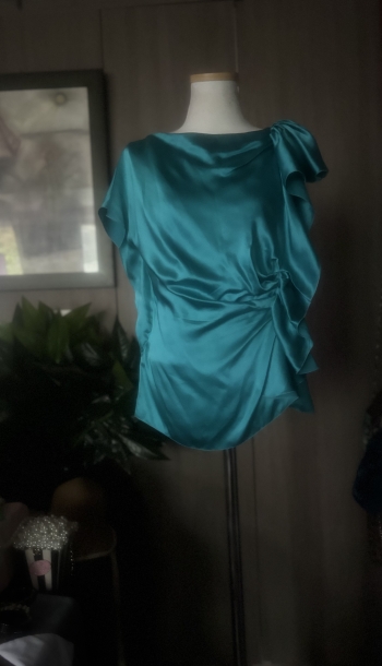 ‘90 Valentino  ruffle top