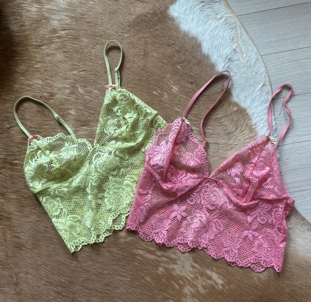 ‘90 Victoria secret camisole top set 