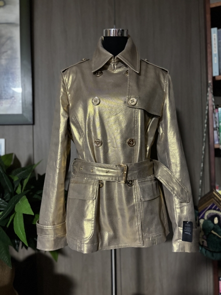 Ralph Loren gold jacket 