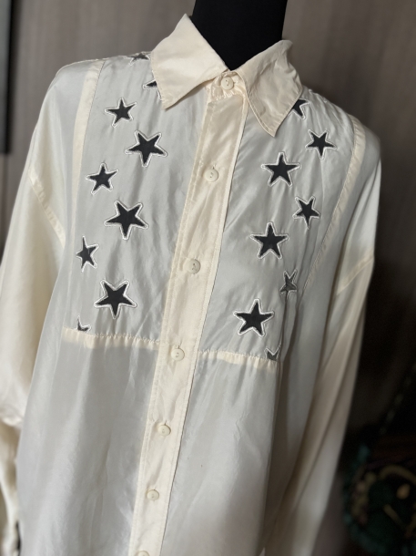 70s Ted Rapidus silk shirt 