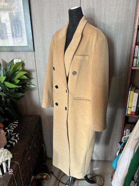 Camel wool coat 
