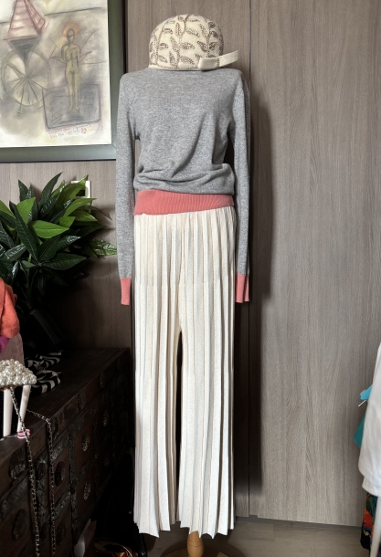 Derek lam’s pleats banding pants 