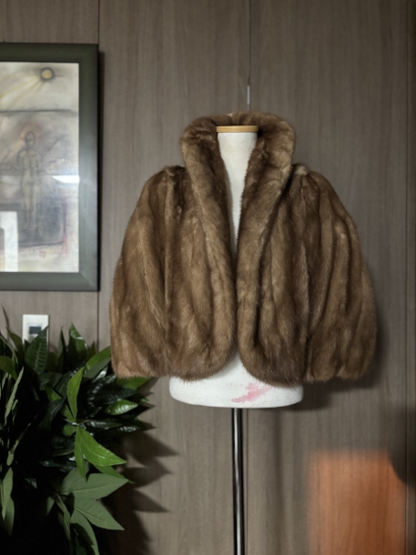 6,70s sleeveless cape 