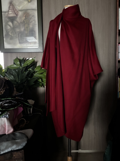 80s Gemini red cloak 