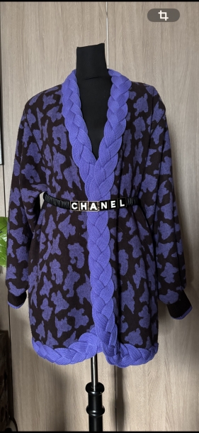 80s Mario Valentino wool jacket or cardigan 